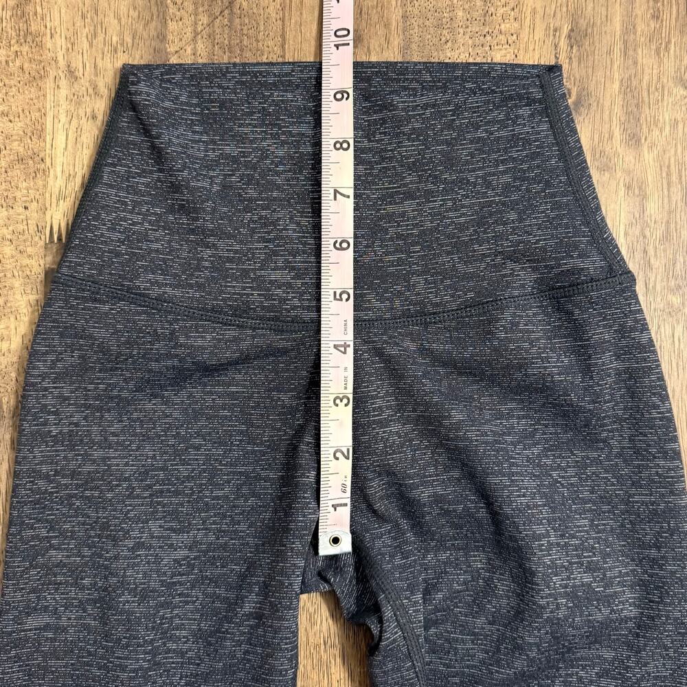 Born Primitive Your Go To Legging 2.0 CrossFit Micro Stripe Dark Gray Women’s XS - Picture 6 of 9